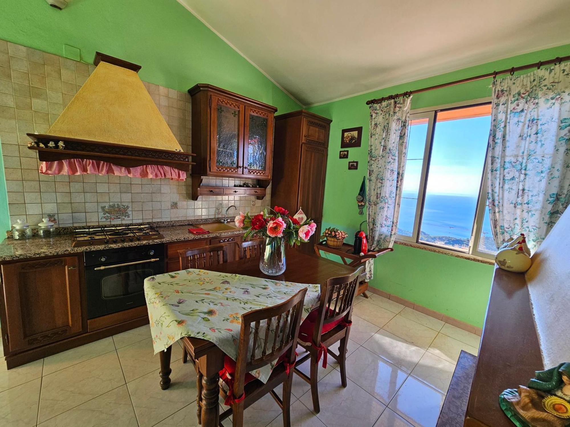 Вилла Casa Con Magnifica Vista Mare Nebida Экстерьер фото